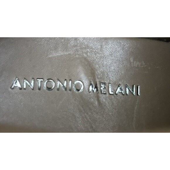 Antonio Melani Women's Size 10M Brown Double Zipper Leather Booties Harlen - Picture 11 of 11